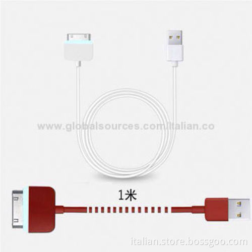 LED light USB cable for iPhone 4New